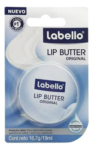 Labello Original Lip Butter Protector Labial Lata 19g