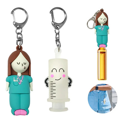 2 Llavero Jeringa Rompeampolleta Enfermera  Doctora Hospital | MercadoLibre