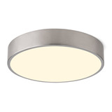 Lampara De Techo Led Neutra Plateada Elegante Midlait 