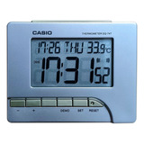 Despertador Casio Digital Relogio Termometro Soneca Luz