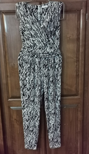 Calvin Klein Jumpsuit Palazo Mediano Bello Impecable 