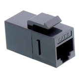 Adaptador Union Ficha Rj45 Cupla Hembra Red Cat 6 X 10 Unid