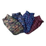 Campera Chaleco Impermeable Estampado Talle 2(35cm) Polipets