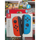 Control Inalámbrico Nintendo Joy-con Rojo Neón Azul Neón