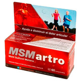 Msm Artro Suplemento Con Metil Sulfonil Metano X 60 Compr. Sabor Ninguno