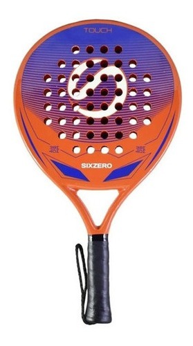 Paleta De Padel Sixzero Touch Principiante Naranja