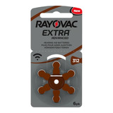 Pilas Para Audifonos Rayovac Extra 312 - Caja De 60 Pilas