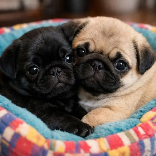 Bonitos Cachorros Pug | Meses sin interés