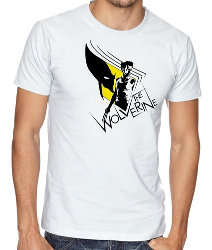 Camiseta Luxo The Wolverine Logan Marvel X Men Herói Avenger