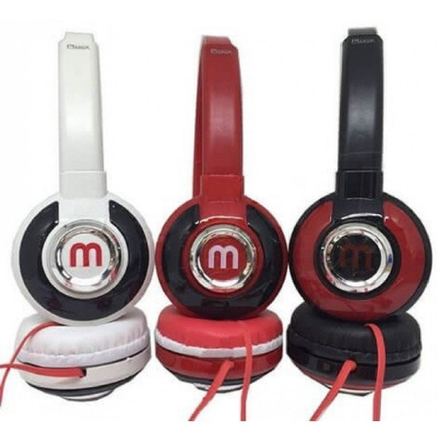 1 Mex Style 521 P/ Celular Mp3 Headfone Rádio Fone De Ouvido