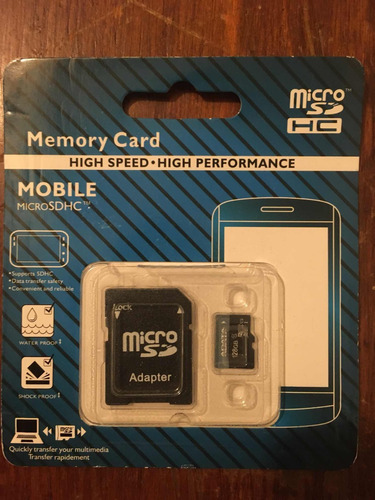 Nueva Micro Sd 128gb Clase 10 + Adaptador Sd + Regalo