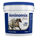 Aminomix Forte 5kg Suplemento Para Cavalos Atletas - Vetnil
