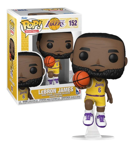 Funko Pop Lebron James #152 Pop! Nba La Lakers