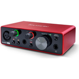 Focusrite Scarlett Solo 3rd Gen Interfaz Audio 2x2 1 Mic Pre