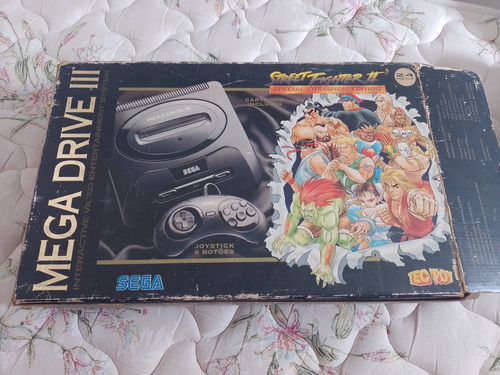 Console Sega Mega Drive 3 Completo