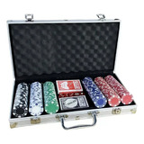 Set Poker 300 Fichas Maletin Poker Set De Poker Profesional