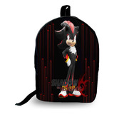 Mochila Infantil Costa Personagem Shadow Preta 