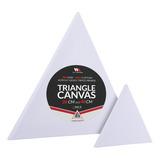Wa Portman - Lienzo Triangular, 2 Unidades, Pequeno Y Grande