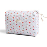 Bolsa De Maquillaje Floral Kawaii Coquette Bolsa De Cosmétic