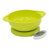 Balanza Digital Cocina Con Bowl Philco Ks-545 / Tecnocenter Capacidad Máxima 5 Kg Color Verde Claro
