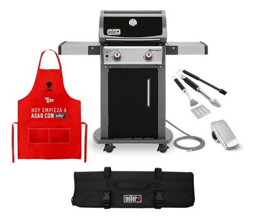 Bundle Asador Spirit E-210 Más Accesorios De Regalo