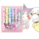 Kit De Texto Para Marca Hello Kitty Gang, 6 Piezas, Sanrio Kawaii