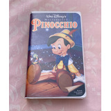 Walt Disney Pinocchio Masterpiece Pelicula Vhs En Ingles