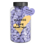 Waxkiss Love Heart Wax Beads Para Depilacion, Tarro De 10.6