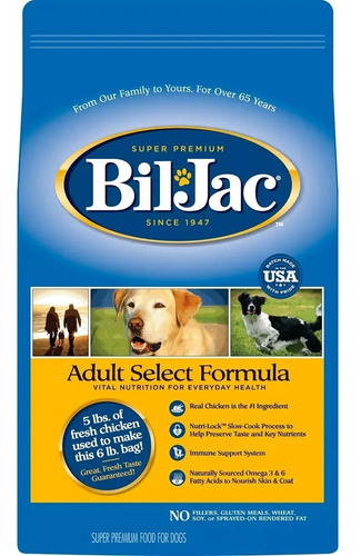 Bil Jac Adult Select Formula 2,7 K