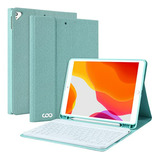 Funda Con Teclado Para iPad 9th Gen 2021, 10.2 Pulgadas, Com