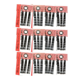 120 Clip Hebillas Invisibles Horquillas Pelo (12blisters)