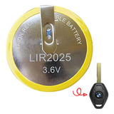 Batería Fob Lir2025 Para Llave Remota 1996-2012 (90 Grados) 