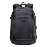 Bolso Morral Portail Hardley Puerto Usb Anti Robo 20l Color Negro