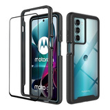Funda Carcasa Case Para Motorola +screen Templado Mica