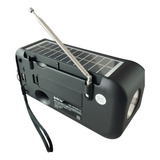 Bocina Bluetooth Altavoz Solar Lámpara Usb Tf Radio Fm