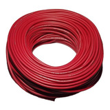 Rollo De Cable 70 Mts Microfono O Señal De Audio 2x24 Rojo