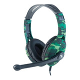 Auriculares Gaming Red Army Gamer Pro Hero Ps4 Celular Noga Color Verde