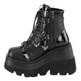 Botas Mujer Negras Botines Mujer Gothic Calzado Dama