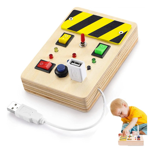 Juguete Sensorial De Madera Montessori Para Niños Pequeños C
