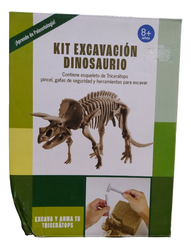 Playset Juguete Excavación Encuentra Y Arma Tu Dinosaurio