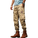 Moda Pantalón Jogger Cargo Para Hombre Casual Hip Hop Pants