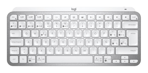 Teclado Logitech Mx Keys Mini Gris Inalambrico Bluetooth