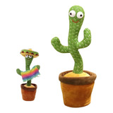 Juguete Peluche Muñeco Cactus Bailarin Imita Voz Recargable