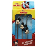 Set X3 Bombillas Reutilizables + Cepillo Disney/marvel 