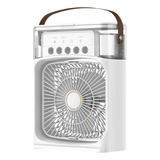 Ventilador Mini Climatizador Humidificador Enfriador Portátil Fasilyt Pw-5k Color Blanco