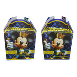 Mickey Mouse Club Face Set 50 Cajitas Dulceras Bolo Feliz