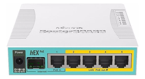 Router Mikrotik Routerboard Hex Poe Rb960 Pgs 5 Puertos Giga
