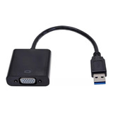 Cabo Adaptador Conversor Usb Para Vga Monitor Usb 3.0/2.0