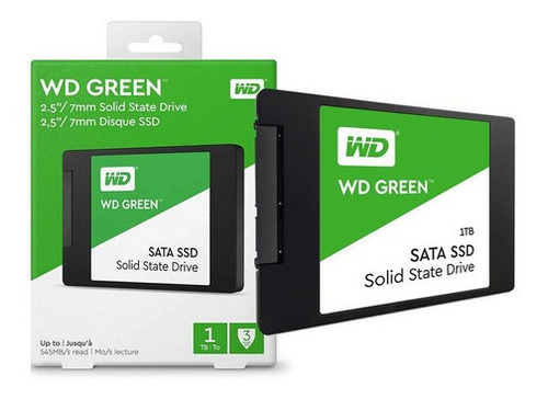 Disco Ssd 1tb Sata 2.5 Wd Green - Nuevos Sellados 