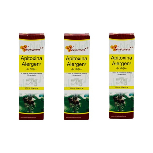 Apitoxina Alergen 30 Ml Veromed Antialérgico Natural 3und